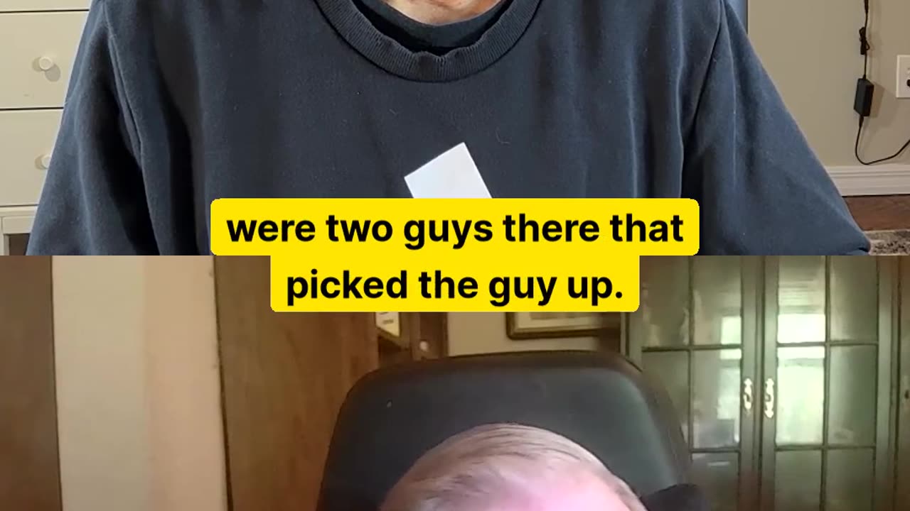Casino eye pop out scene explained