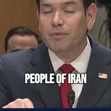 Marco Rubio CALLS OUT Threats From Iran