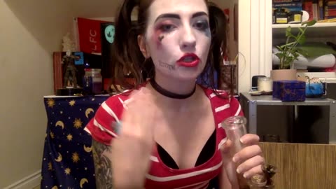Rowan Gannon: trying to clean the face paint off the couch - chill w me