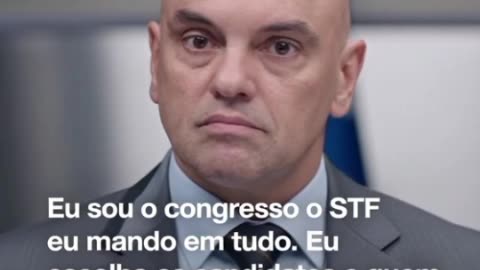 O Ditador Alexandre nazista de Moraes