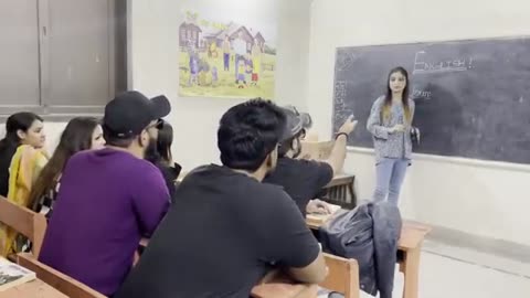 Classroom prank
