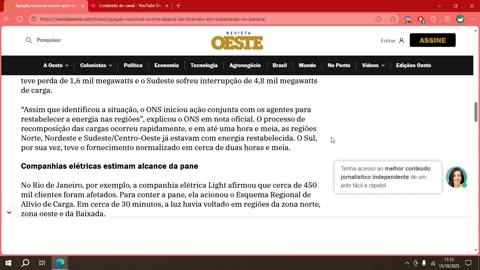 Apagão nacional ocorre após incêndio em subestação no Paraná.mp4