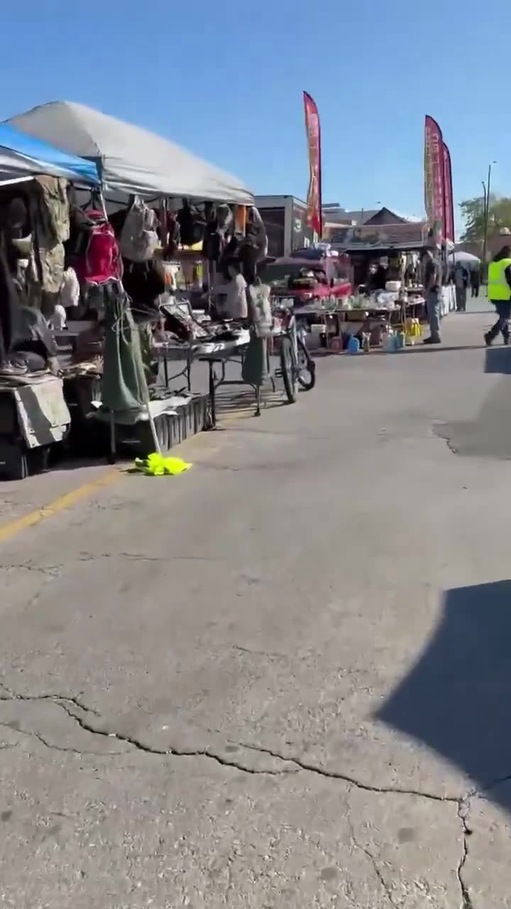 DHS raided the Swap-O-Rama Flea Markets in Chicago.