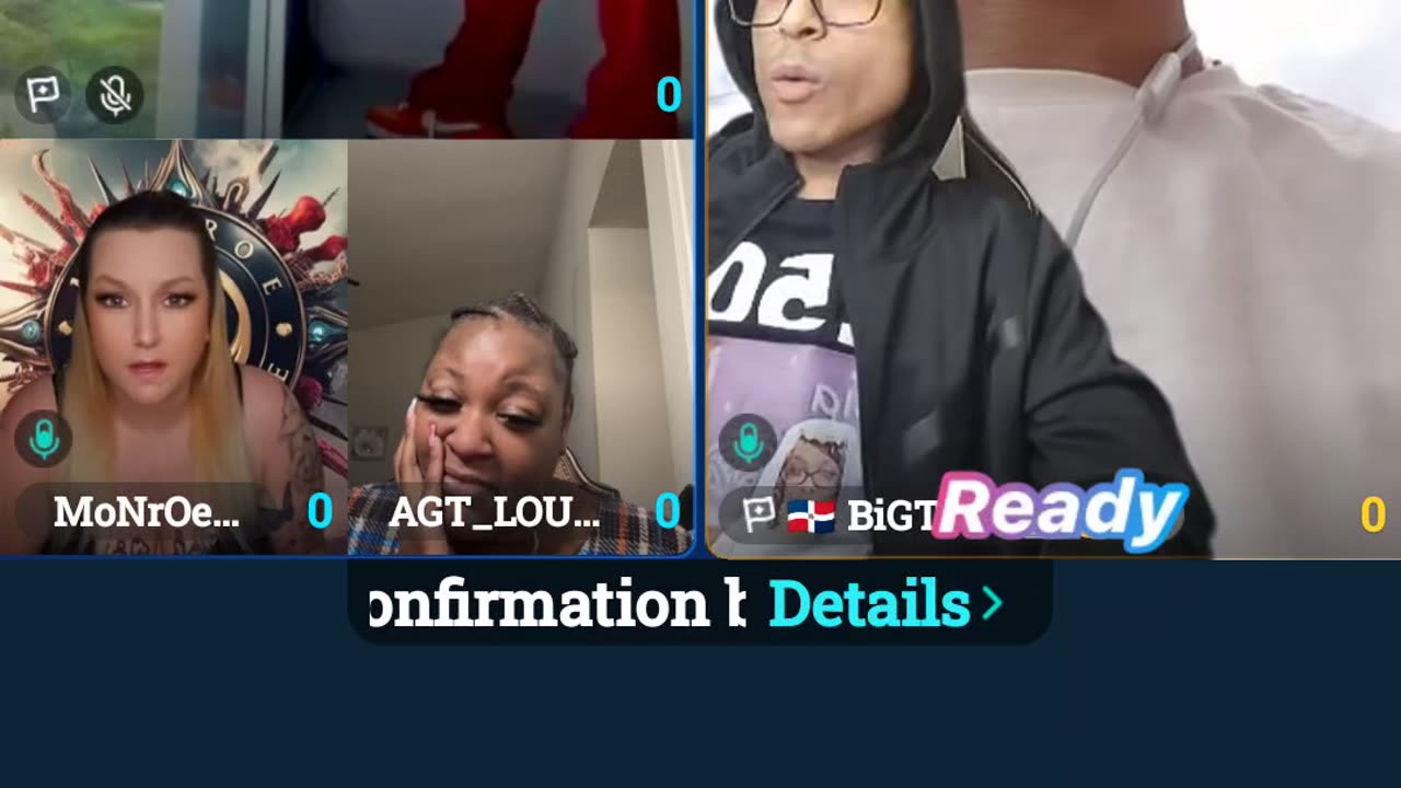 Moet Knows She/He Being Double Bigo'd By Her Evil Fan As They Argues
