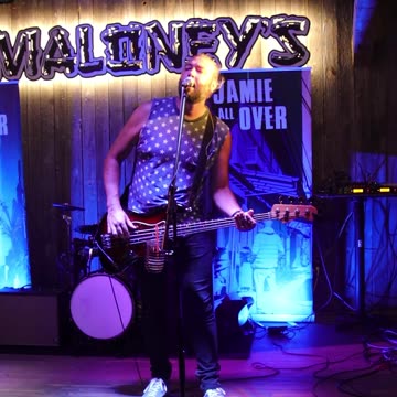 Jamie All Over Band sings Deep Blue Something Breakfast At Tiffany's at Maloney's