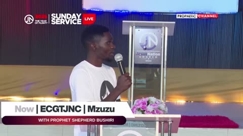 Sunday Service LIVE - ECG - The Jesus Nation Church - PROPHET SHEPHERD BUSHIRI 12.10.2025 [morning]
