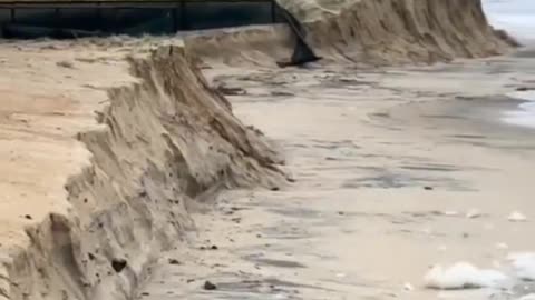 The Erosion On Australia’s Gold Coast After Cyclone Alfred Is Incredible