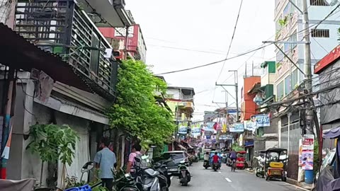Tondo in the Morning - Wagas Street in Manila City, Philippines