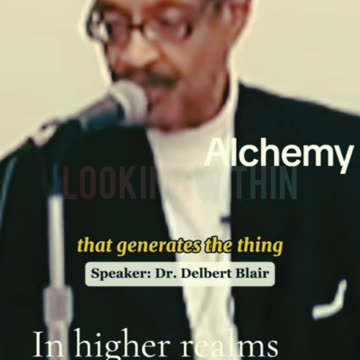 Thoughts generate things...