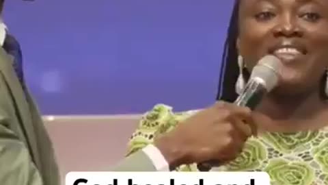 GOD HEALED AND DELIVERED HER BY HIS MERCIES