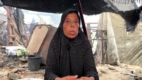 Palestinians in Khan Younis describe difficult life conditions