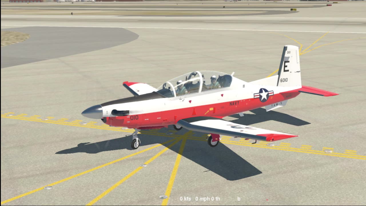 the Texan T-6A - full rte - production with ffmpeg - Xplaned -