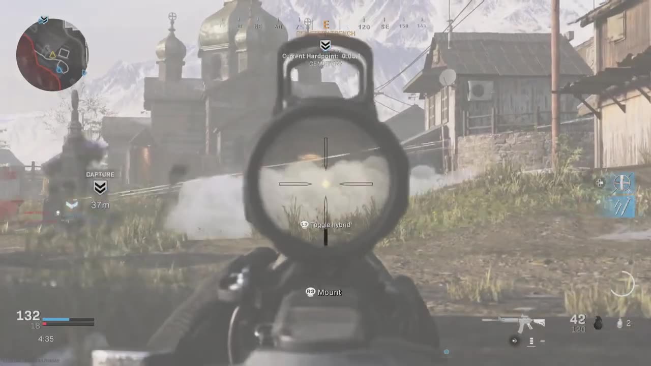 Call of Duty: Modern Warfare Hardpoint On Arklov Peak