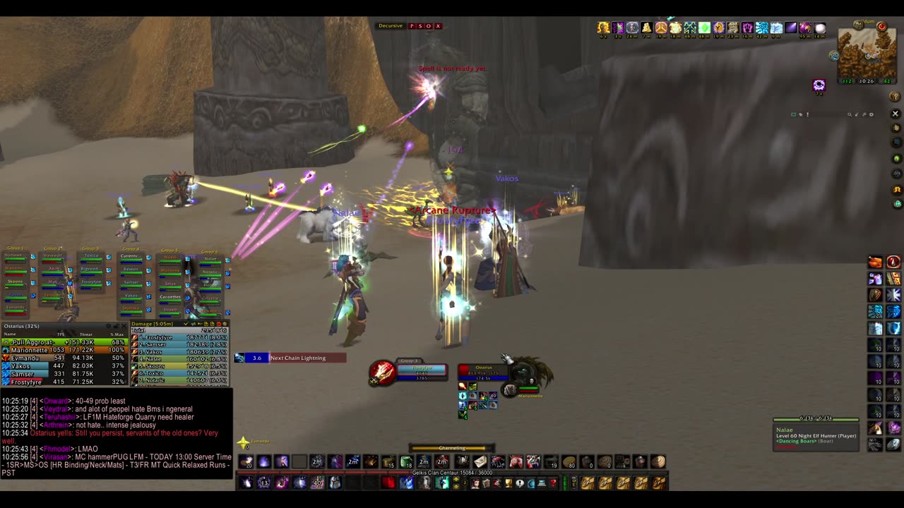 Turtle wow - PUG Ostarius custom world boss - 31 January - Mage POV