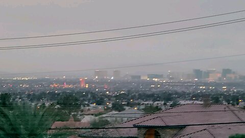 Did you see tonight's soupy Las Vegas sunset? Check this out! 03.05.2025 #follow #lasvegas #travel