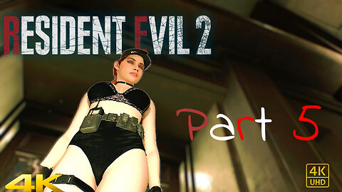 Resident Evil 2 (Remake) Mod (Claire) Cop Hardcore Part 5 of 6
