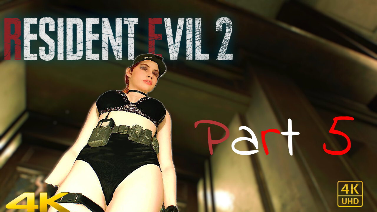 Resident Evil 2 (Remake) Mod (Claire) Cop Hardcore Part 5 of 6