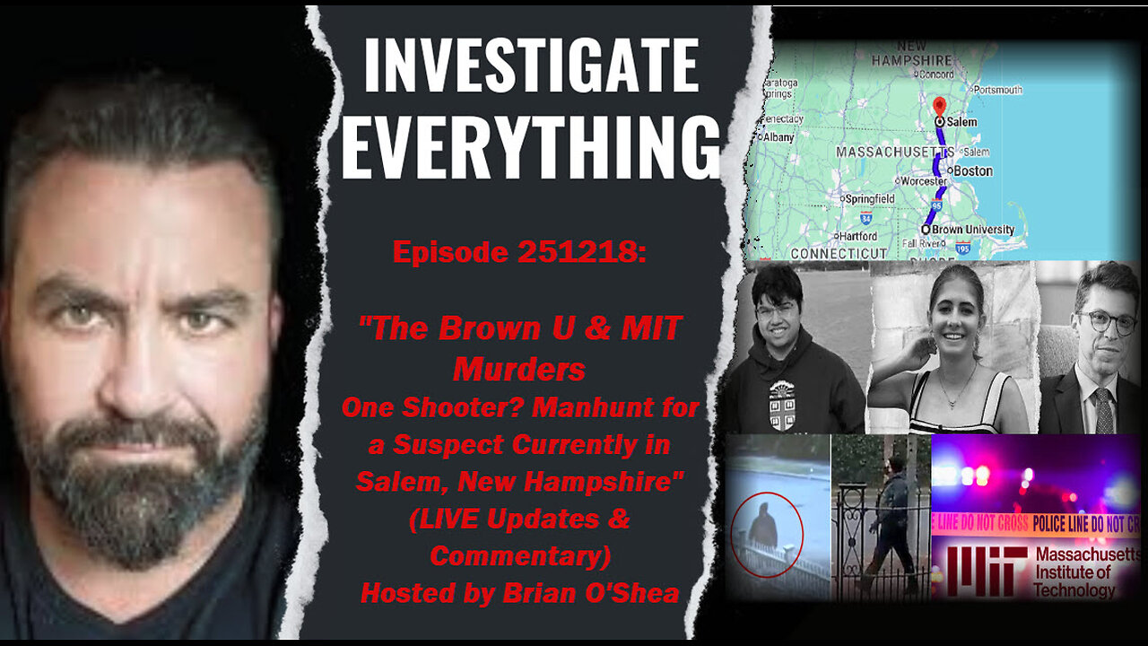 Suspect killed related to investigation and manhunt of Brown Shooter.