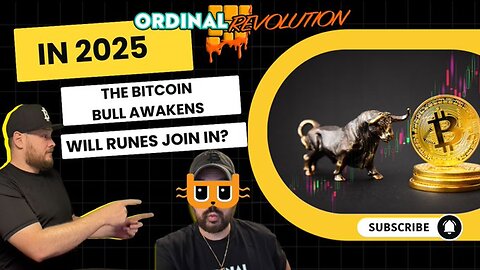 🐂 THE BITCOIN BULL AWAKENS IN 2025! (Will Runes Join In?!) 💸