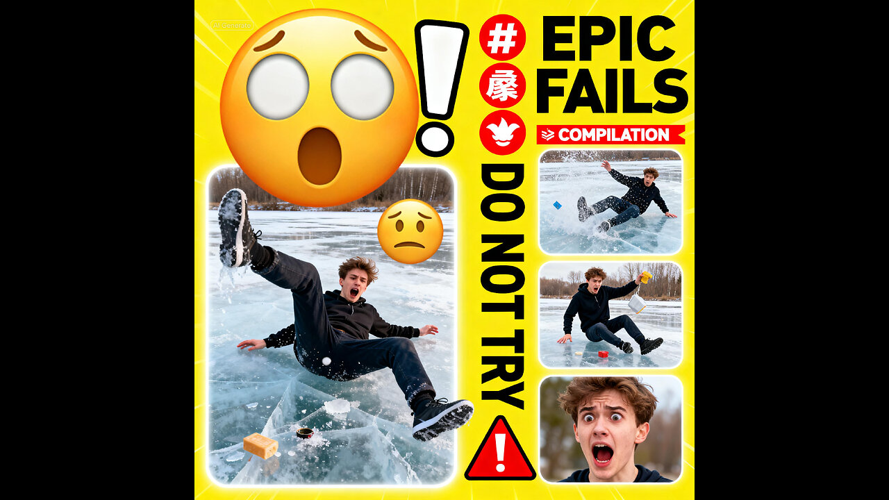 Fail Compilation 😭Do NOT Try This❗️