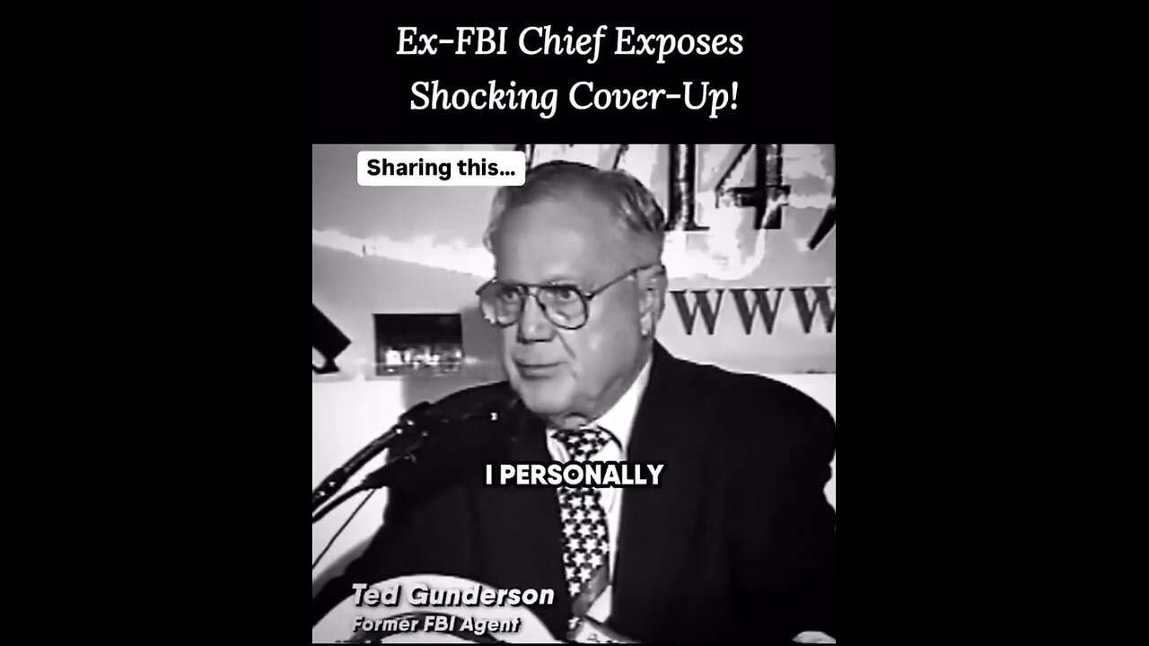 When The Ex-FBI Chief Exposed