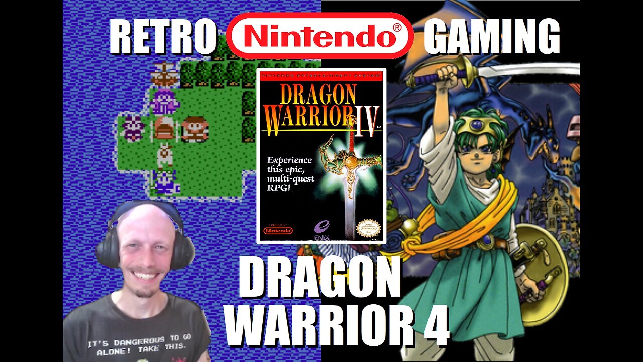 Dragon Warrior 4 (NES): Sail the World in Search of Treasure and Adventure in a MultiQuest RPG