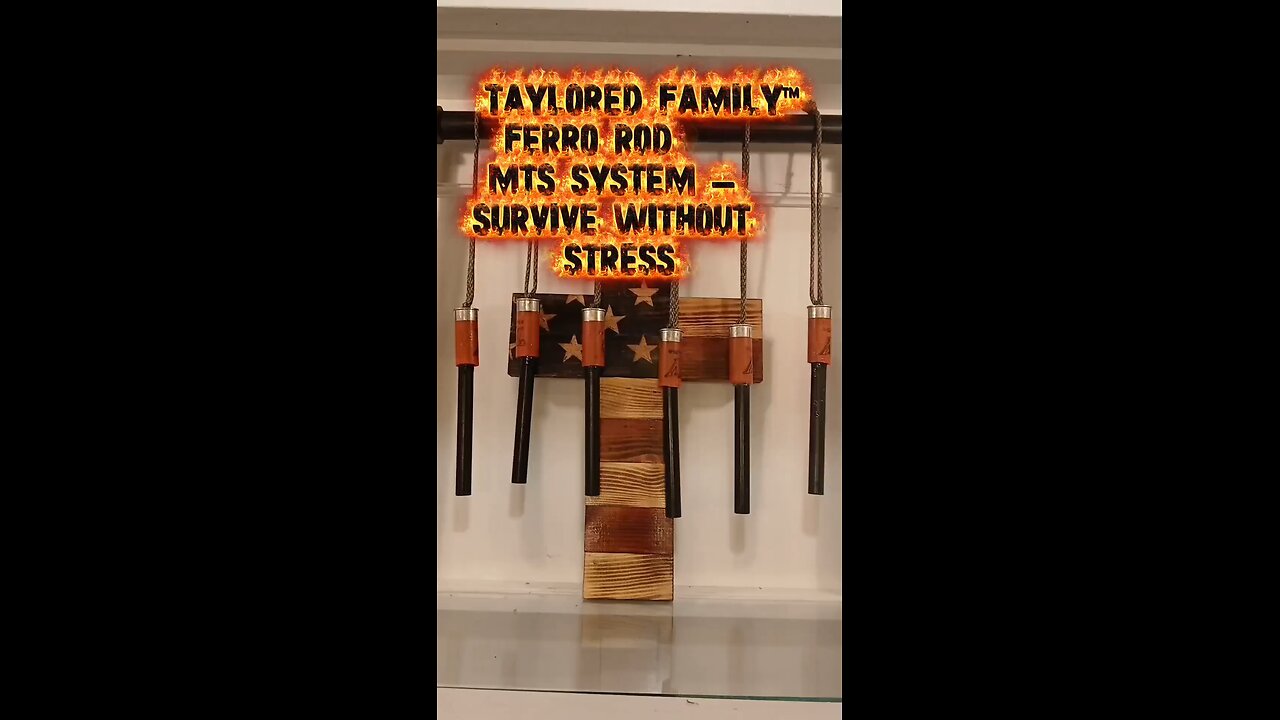 Taylored Family, Ferro Rod and Tinder Pack