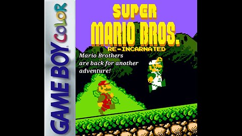 Super Mario Bros. Re-incarnated (Luigi Demo) - Full RetroArch gameplay