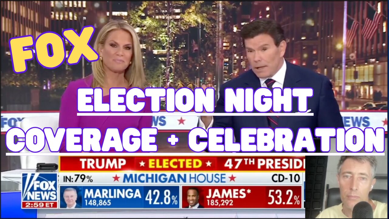 Fox News 2024 Election Coverage CELEBRATION -- All State + Senate Calls