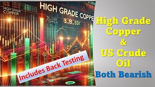 High Grade Copper & US Crude Oil Both Bearish