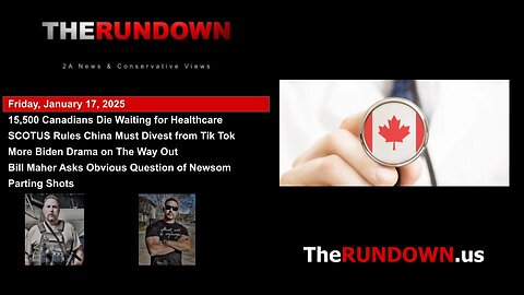 #848 - Canada's Single Payer Health Care System Killed 15,500 Patients, Waiting For Health Care