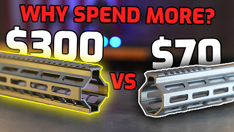 Can a Low-Cost Handguard Beat Out a $500 AR15 Handguard? | AT3 Tactical Cheap VS Expensive