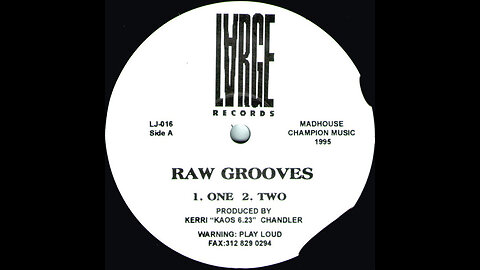 Kerri Chandler: Raw Grooves One [1995]