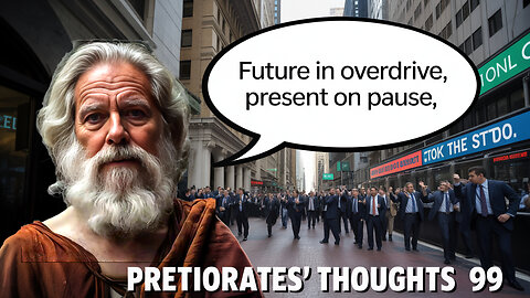 Pretiorates’ Thoughts 99 – Future in Overdrive, Present on Pause