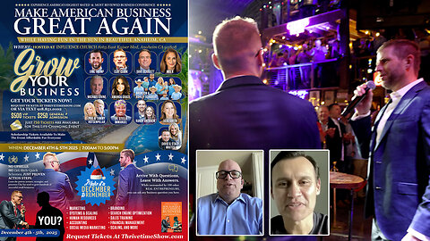 Intention | The Power of Being Intentional About Implementing Proven Processes & Systems + 3 Clay Clark Client Success Stories + Join Eric Trump At Clay Clark's Dec. 4-5 ThrivetimeShow.com Anaheim Business Conference