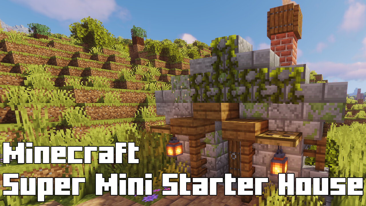 Minecraft Mini Starter House - The Ultimate Compact Build