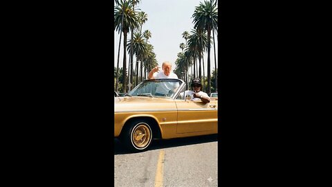 Donald Trump as a gangster.