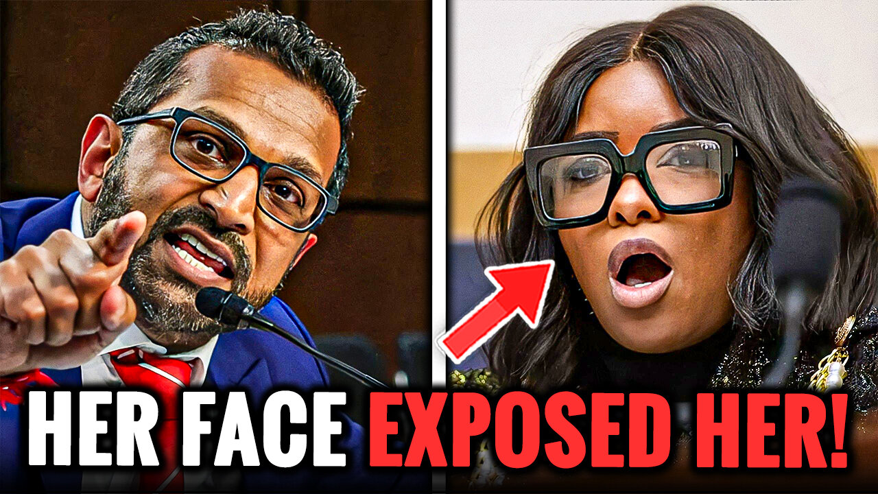 Kash Patel EXPOSES Jasmine Crockett’s Lies Right to Her Face