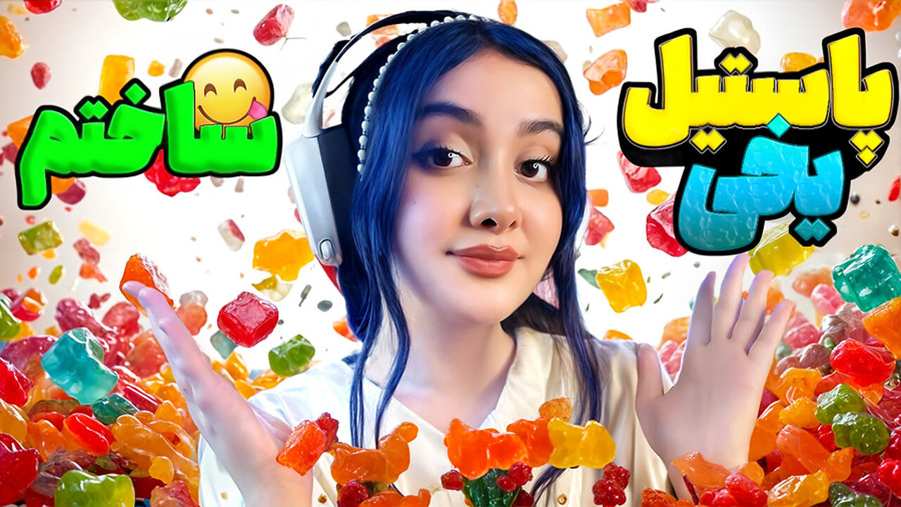 I made ice from jelly. It's very delicious!! #challenge #trending