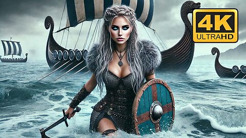 Vikings Adrift on the North Sea | Hauntingly Beautiful Nordic Music for Sleep & Relaxation