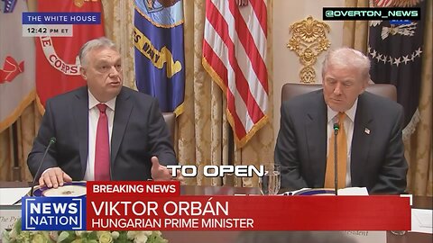 Orban - Biden destroyed relations with Hungary