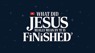 ✝️ WHAT DID JESUS REALLY MEAN BY "IT IS FINISHED"? 🤔🔥 #BibleStudy #ChristianTruth #Jesus #holyspirit