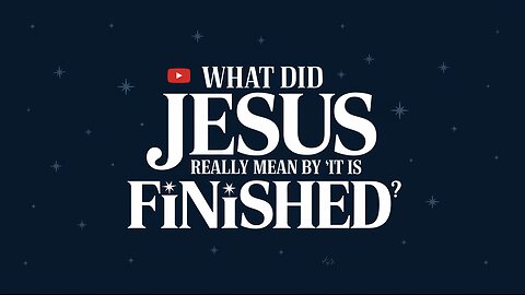 ✝️ WHAT DID JESUS REALLY MEAN BY "IT IS FINISHED"? 🤔🔥 #BibleStudy #ChristianTruth #Jesus #holyspirit