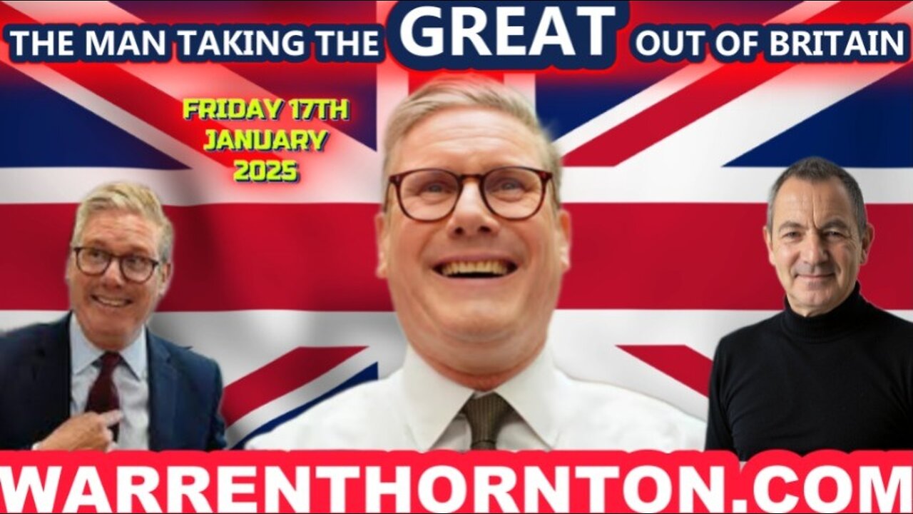 THE MAN TAKING THE GREAT OUT OF BRITAIN WITH WARREN THORNTON