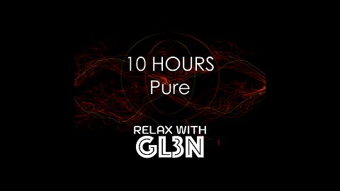 10 Hours Pure Meditation 432 Hz + Omniverse | relaxwithgl3n | No Ads, Black Screen