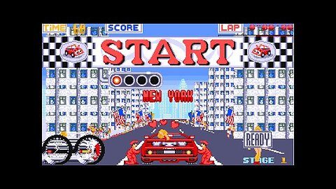 Turbo OutRun Longplay (Amiga) [QHD]