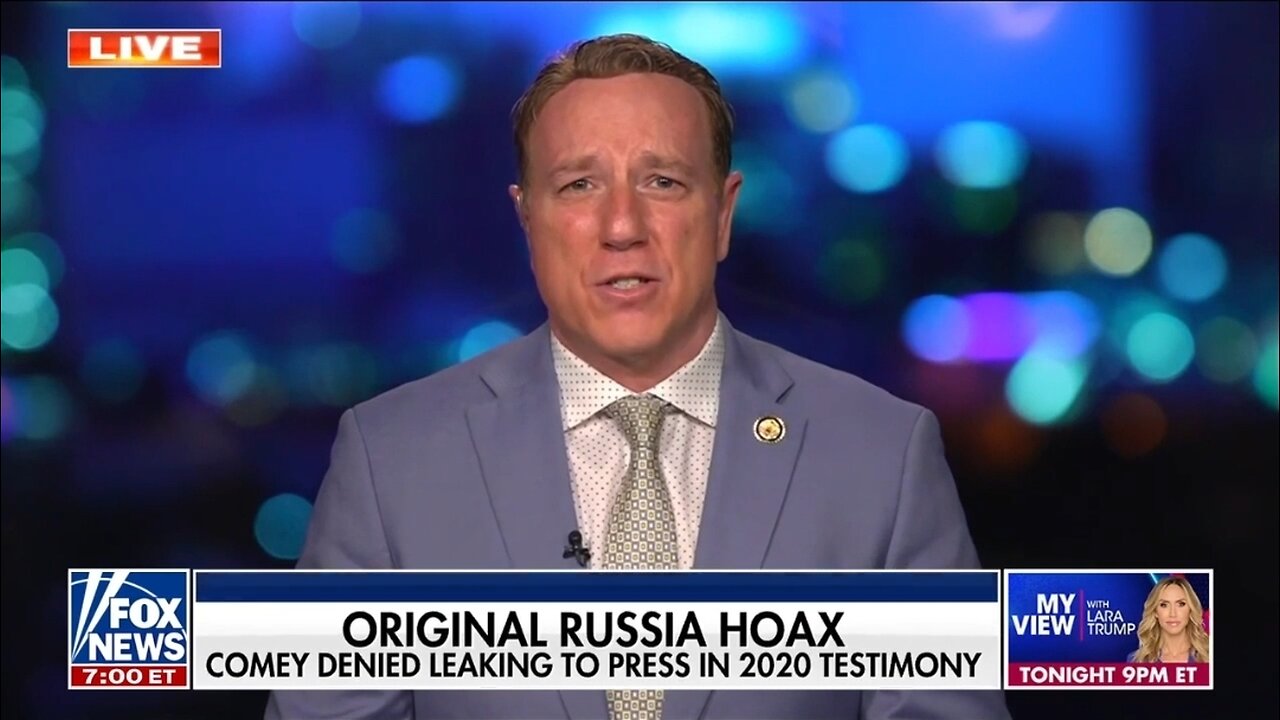 Rep Pat Fallon: I Always Thought Comey Was Dirty