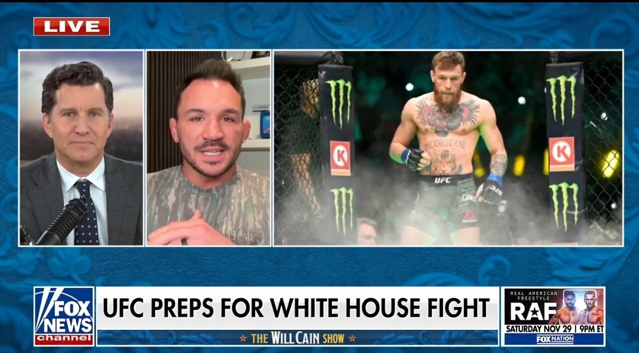 UFC Fighter Previews His Fight With Connor McGregor At The White House