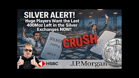 BIX WEIR -SILVER ALERT! Huge Players Bid For Last 400Mozs Leased from SLV inside LBMA Warehouses