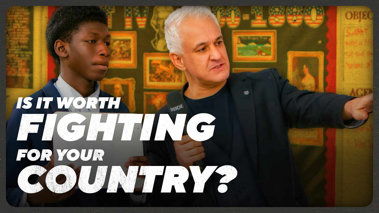 Would You Be Willing to DIE For Your Country? | Spectrum Street Epistemology